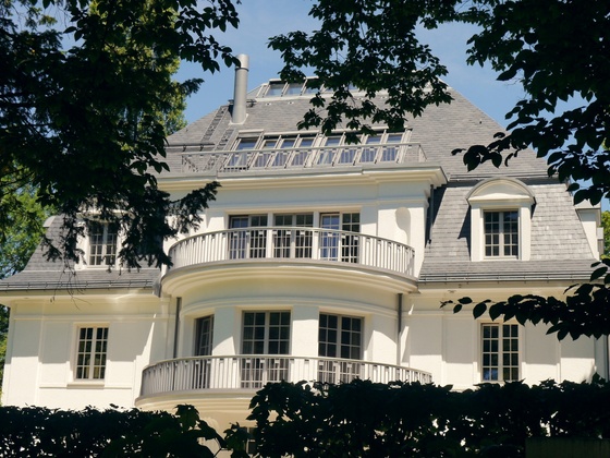 Frontansicht der Thomas Mann Villa