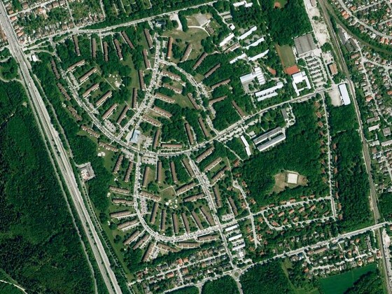 Aerial München Fasangarten