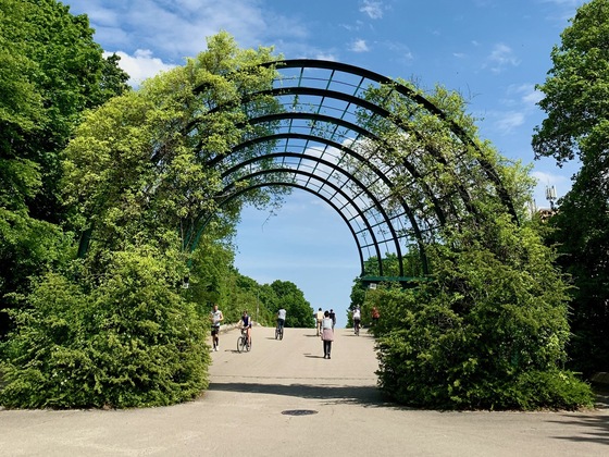 Pergola im Westpark