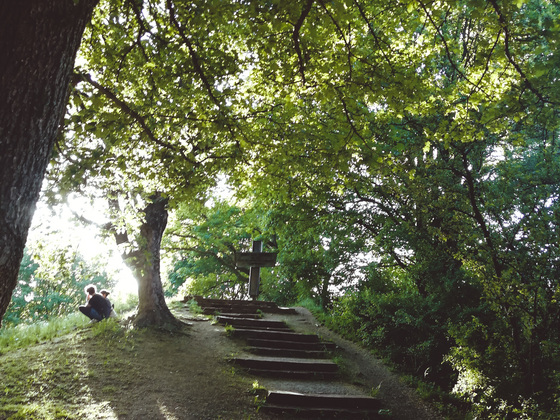 Trümmerkreuz auf dem Luitpoldhügel