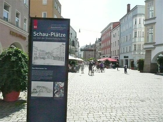 Das Münchener Tor - Info-Stele 3