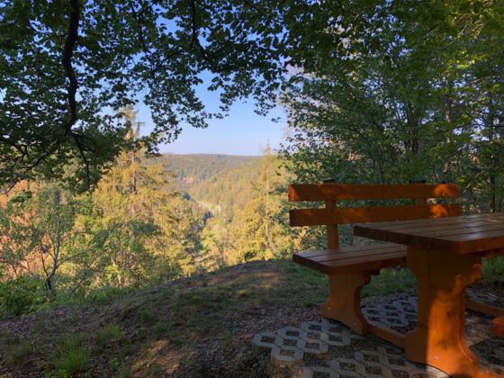 Ausblick von der Schwabesruh