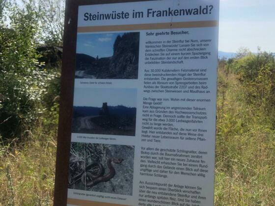 Infotafel Nurner Brocken