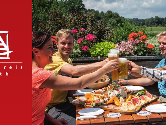 Dou schmeckt's, Gaststätten und Biergärten im Landkreis Roth