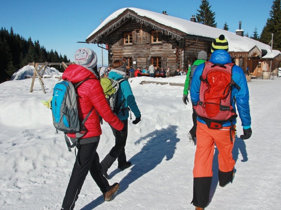Winterwanderung zur Drehhütte
