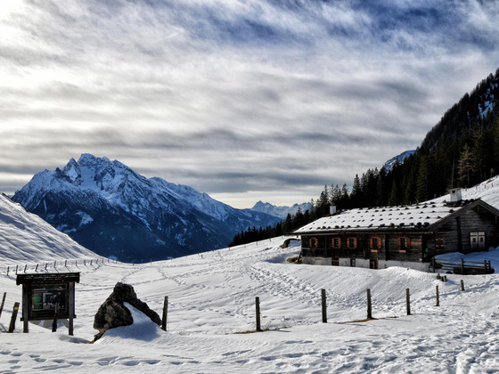 Die Mordaualm im Winter