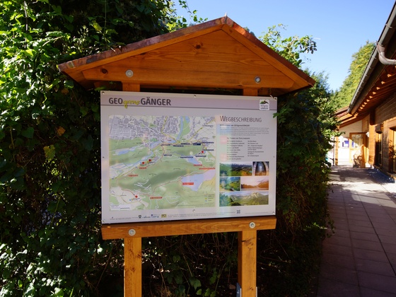 Start und Info Punk Walderlebniszentrum