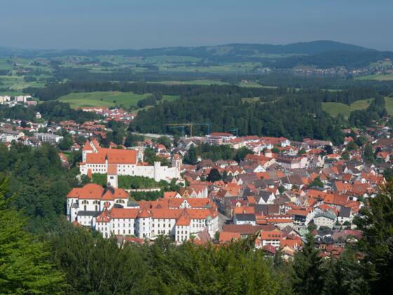 Aussicht auf Füssen