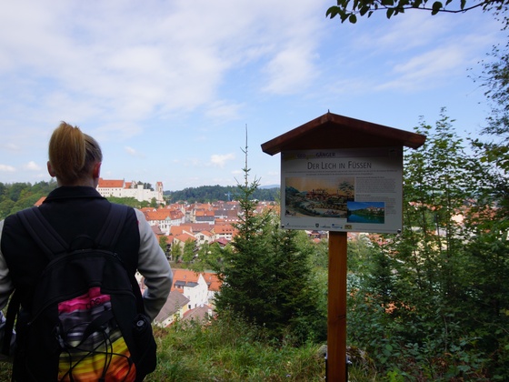 Der Lech in Füssen