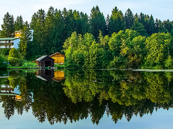 Badeplatz am Kühmoossee