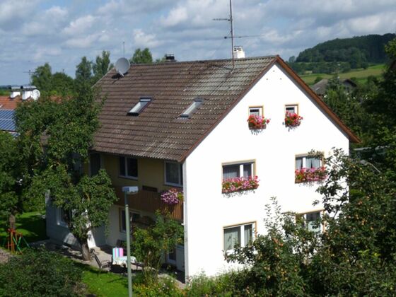 Blick auf den Garten