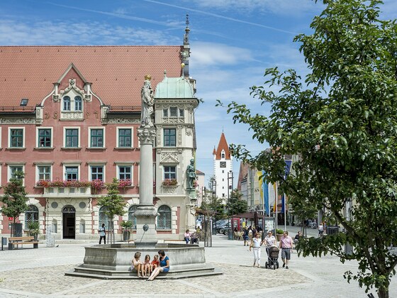 Marienplatz Blick Richtung Osten