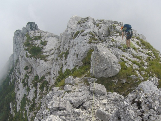 auf dem Kampenwand Hauptgipfel