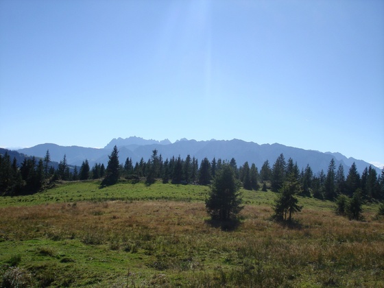 Panorama auf das Kaisergebirge