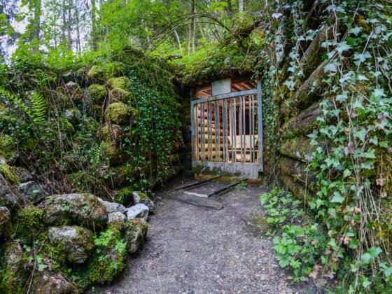 Ehemaliges Kohlebergwerk der Bärenbrauerei im Wertachtal