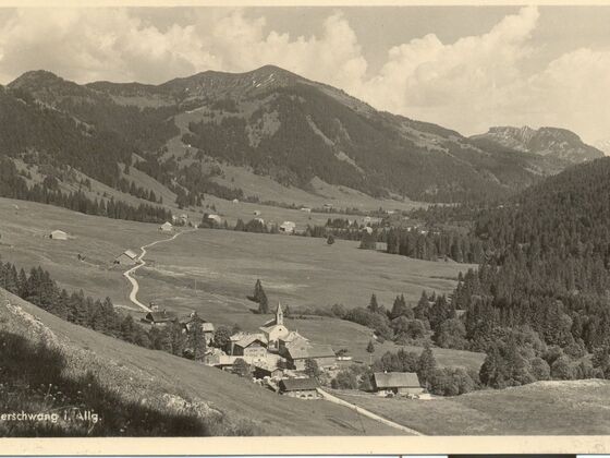 Filmvorführung "Balderschwang gestern & heute" Balderschwang1953