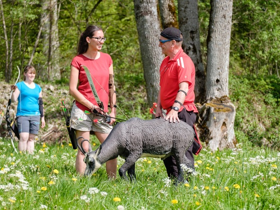 Bogenparcours in Bolsterlang