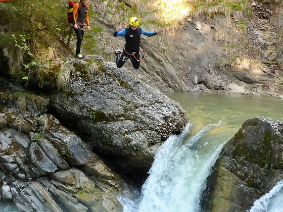 Canyoning im Allgäu - MAP Erlebnis