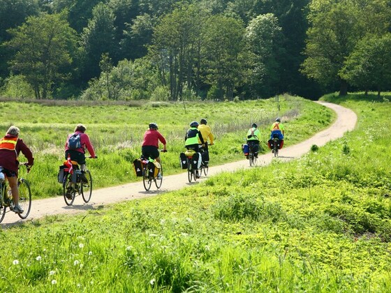 Radfahrergruppe
