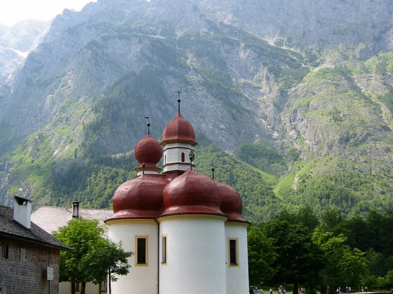 Die berühmte Barockkirche St. Bartholomä.