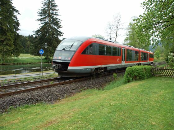 Bahnhof Fischen im Allgäu