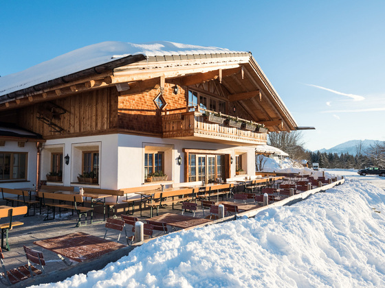 Schlitte Hitte in Ofterschwang im Allgäu