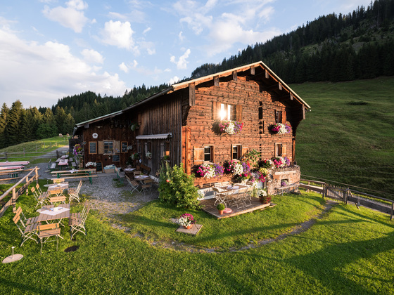 Alpe Osterberg zwischen Tiefenbach und Riezlern