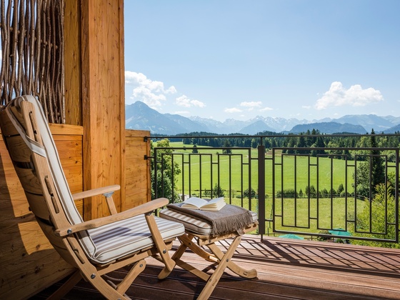 Doppelzimmer Deluxe - Ausblick