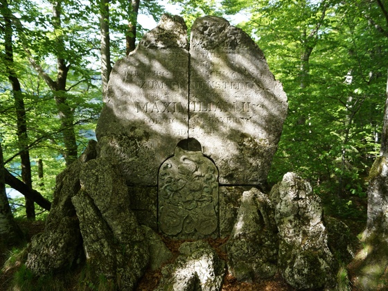 Gedenkstein  Burg Hohenschwangau zum Frauenstein