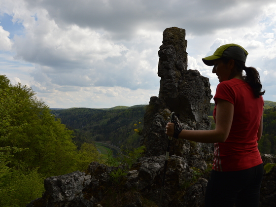 Markante Felsspitze