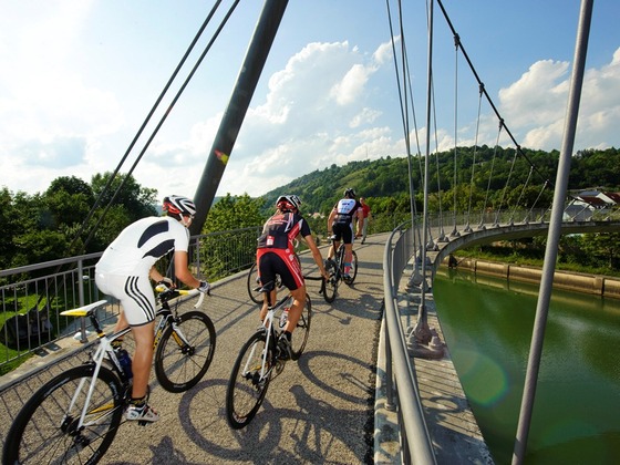 Radfahren sportlich