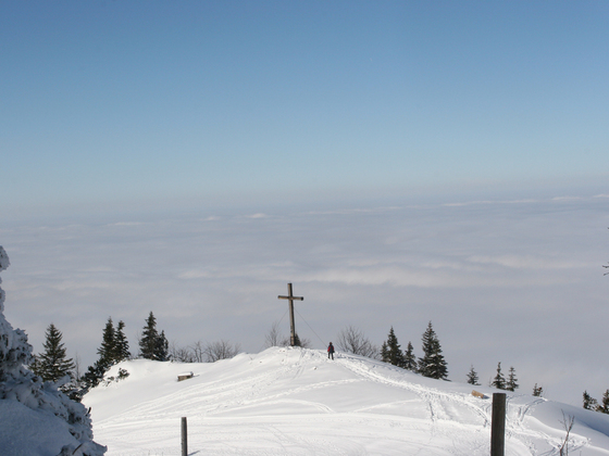 Andachtskreuz Winterwandern