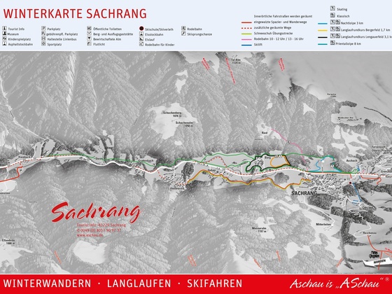 Loipenplan Sachrang