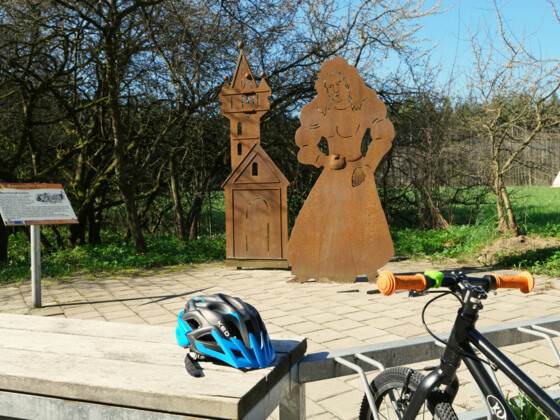 Erlebnis-Station am "Sagenhaften Weg"