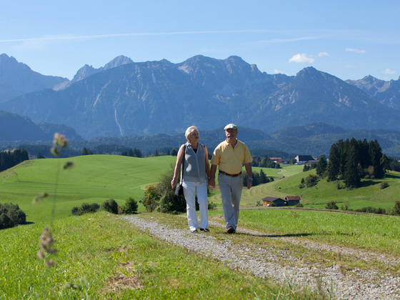 Wandern rund um Rieden am Forggensee