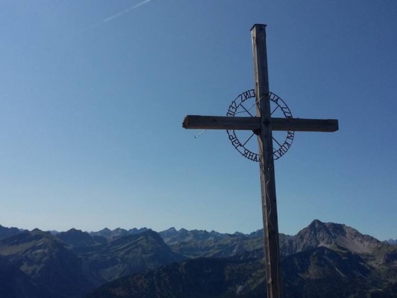 Das Gipfelkreuz