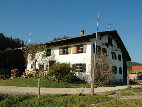 Ein für das Allgäu typisches Haus.