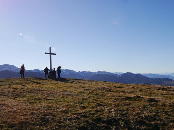 Gipfelkreuz der Salmaser Höhe