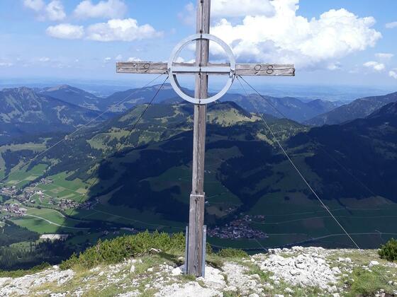 Gipfelkreuz Rohnenspitze