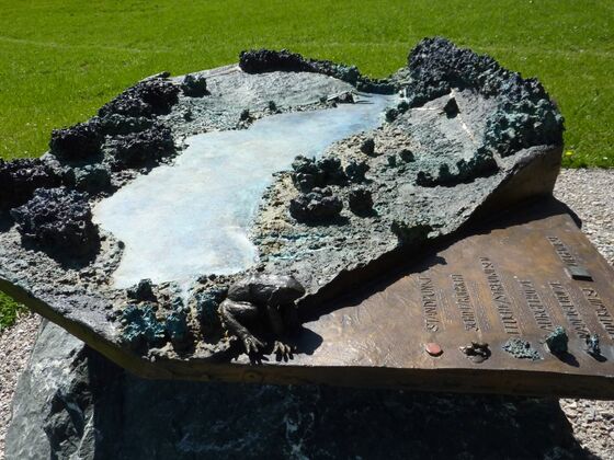 Moorerlebnis Mosaikreich, Oy-Mittelberg – Landschaftsmodell am Schwarzenberger Weiher