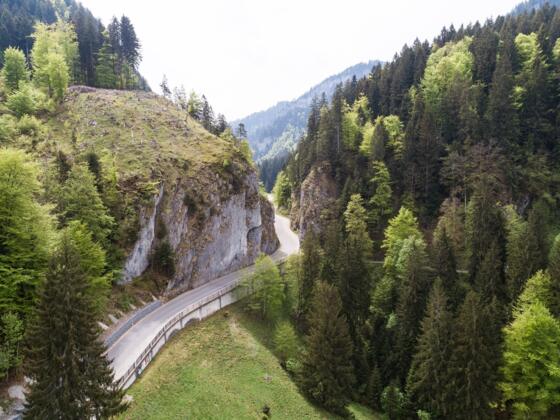 Blick auf den Hirschsprung