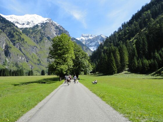 Radeln im Herzen der Alpen