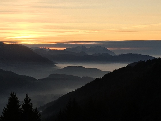 Abendstimmung an der Spicherhalde