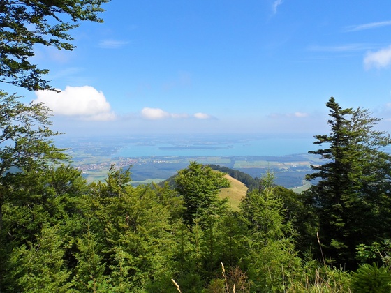 Blick auf den Chiemsee