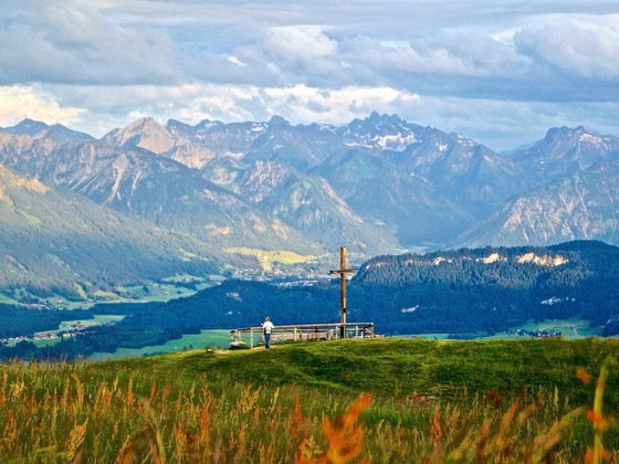 Blick vom Ofterswanger Horn