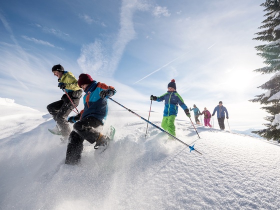 Schneeschuhwandern am Ofterschwanger Horn