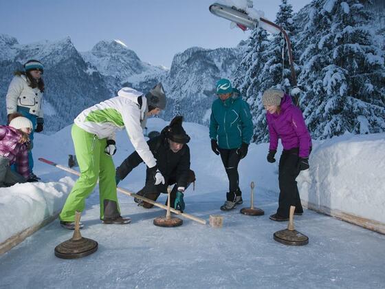 Eisstockschießen