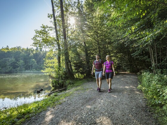 Wandern am Kautsee