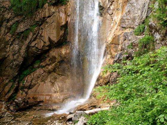 Wasserfall 800 m