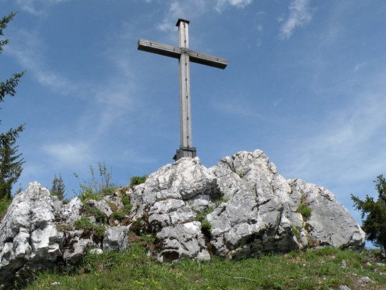 Gipfelkreuz am Lidaun